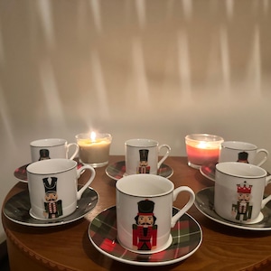 Elegant Tin Soldier Themed Turkish Coffee Set - Includes Cezve and Coffee Treat // Expresso Set // Coffeepot (optional) // Personel Gift