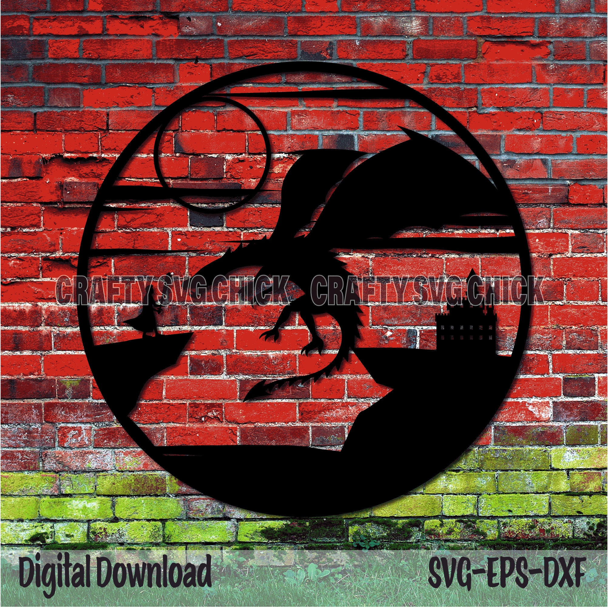 Dragon Wizard Svg, Castle Svg, Dragon Wizard Eps, Castle Eps, Dragon ...