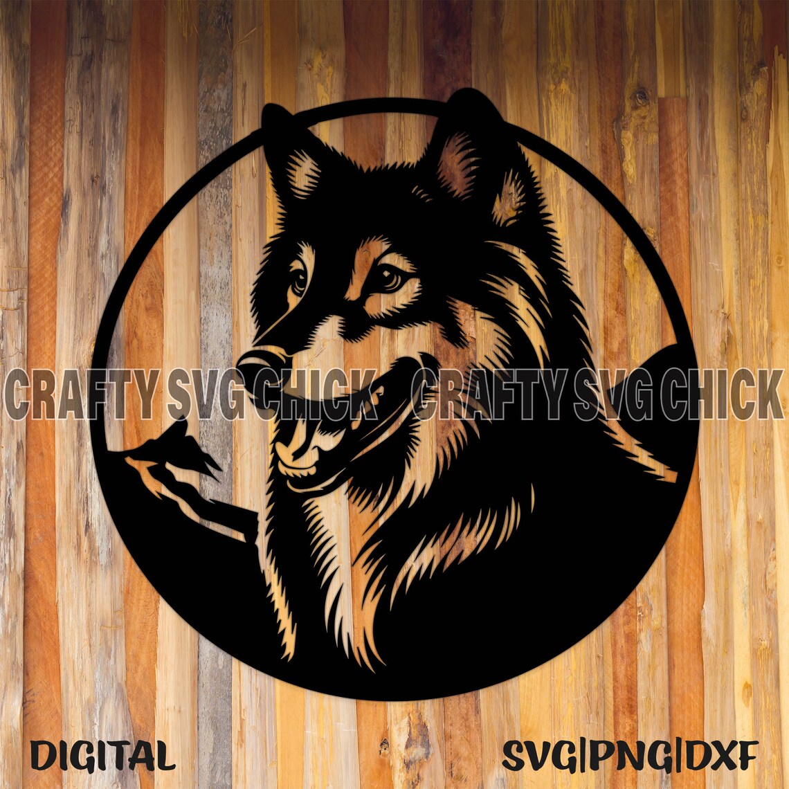 Wolf Laser Wolf Svg, Wolf Dxf, Plasma Cut File, Glowforge Svg File ...