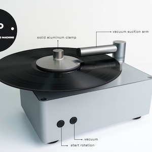 Schallplatten Reinigungsmaschine - Myllo Miny (weiß)