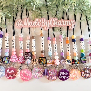 Therapist Lanyard| SLP Lanyard, BCBA Lanyard, Speech Therapist Lanyard, Behavior Analyst Lanyard, OT Lanyard, Personalized Lanyard