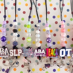 Special Education Badge Reel Lanyard| SLP Badge Reel Lanyard, Speech Squad Lanyard, Teachers Badge Reel Lanyard, Cute Badge Reel Lanyard,
