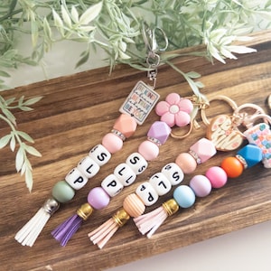 Therapist Keychain| SLP Keychain, OT Keychain, BCBA Keychain, Cute ...