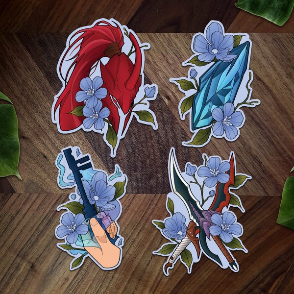 SL Dungeon Leveling vinylstickers ~ op anime geïnspireerde aangepaste stickers ~ kawaii schattige manhwa-stickers ~ op manga geïnspireerde laptopsticker