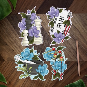 AD Pharmacist Vinyl Stickers ~ Kawaii Cute Stickers ~ Anime Inspired Custom Stickers ~ Manga Inspired Laptop Decal