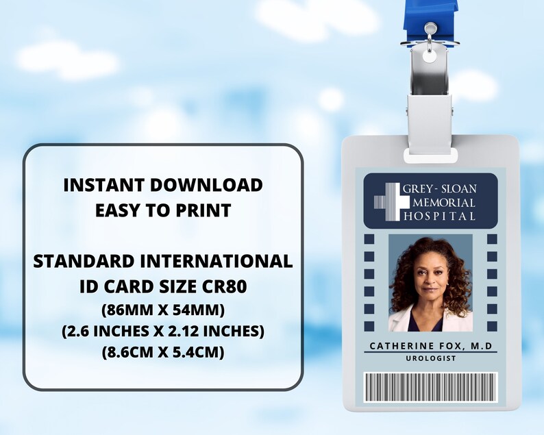 PRINTABLE CATHERINE FOX Grey