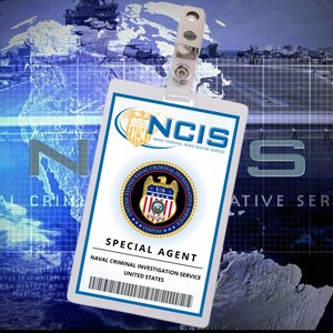 PRINTABLE NCIS Id, Cosplay, Id Card, Id Badge, Name Badge, Pass ...