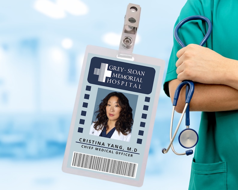 PRINTABLE CRISTINA YANG Grey's Anatomy Seattle Grace - Etsy