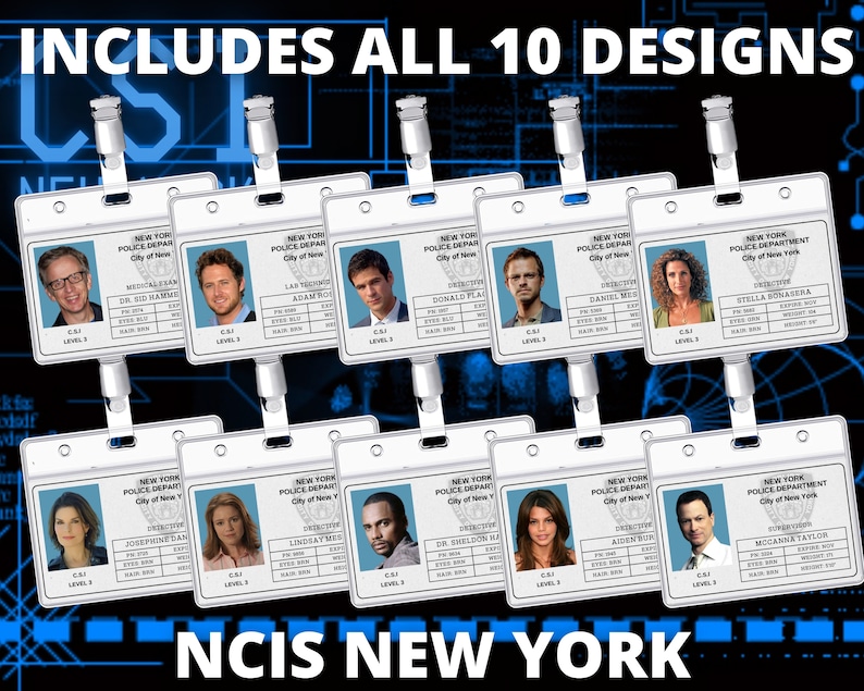 Csi Badge Printable Template