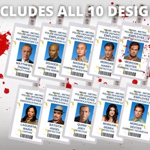 Printable Dexter Morgan Id - Etsy