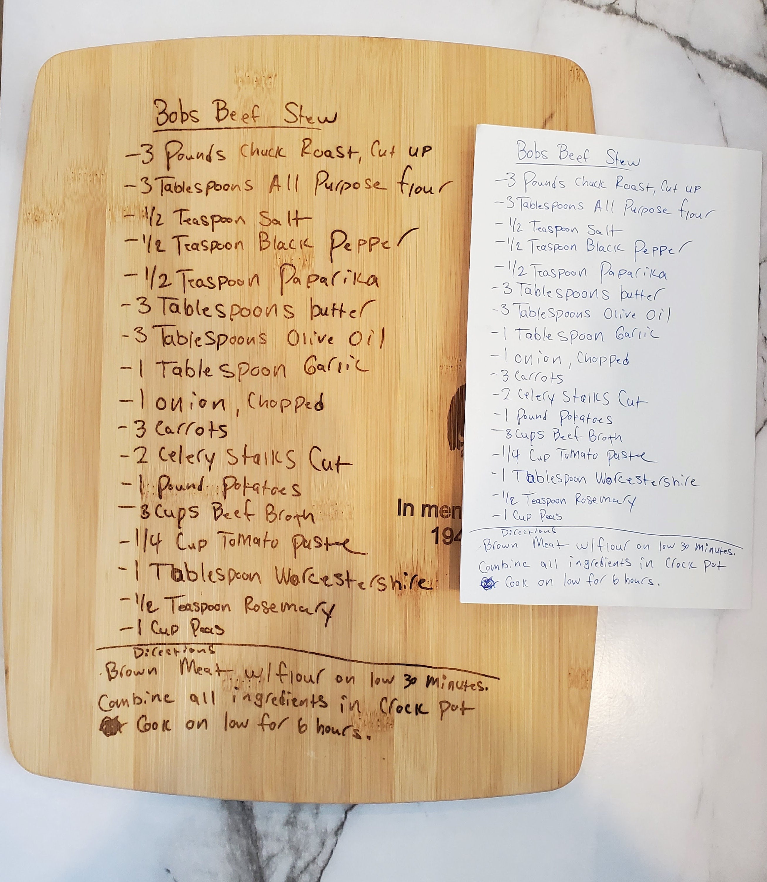 Custom Engraved Cutting Board Handwritten Recipe Recipe Etsy