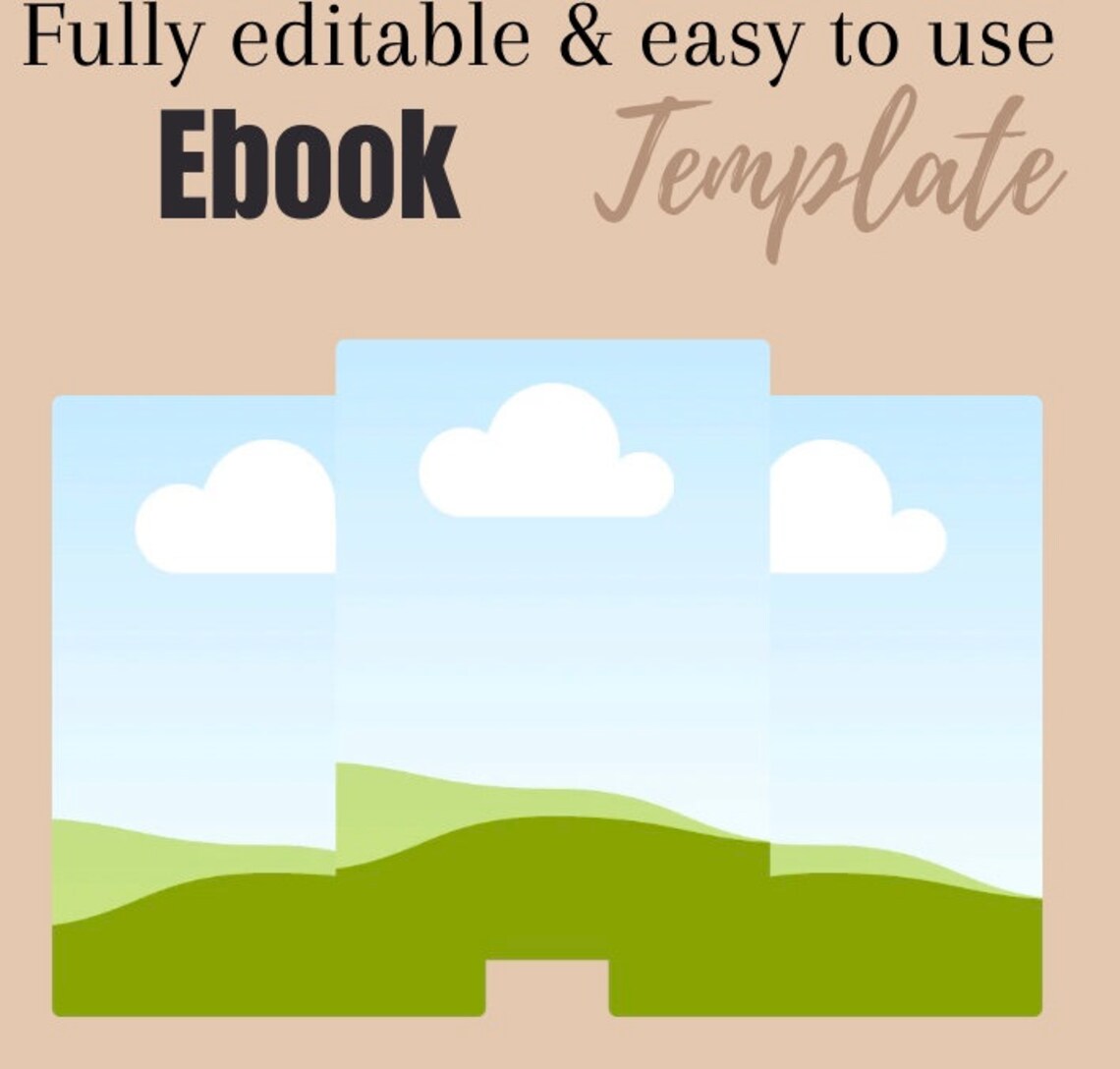 Etsy Digital Printables Listing Template, Mockup Etsy Listing Canva