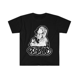 MF DOOM camicia stile punk grafica multicolore tee hiphop rap mfdoom