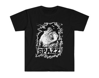 Spazz custom shirt powerviolence grindcore punk t-shirt