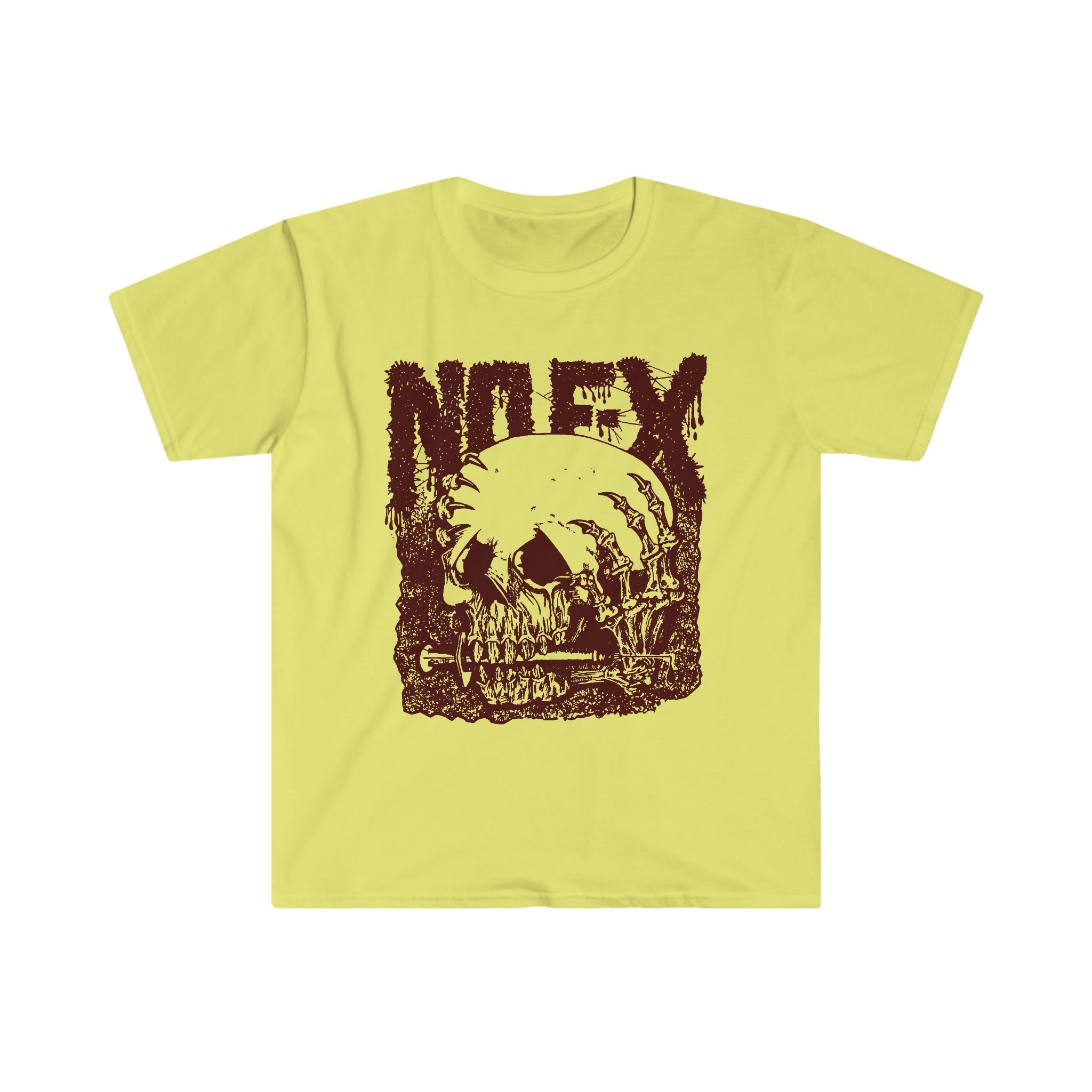 NOFX NO F-X Classic Vintage 80s Design Shirt Punk Hardcore Crust