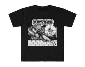 Plutocracy Sniping Pigz t-shirt punk grindcore crust hardcore powerviolence