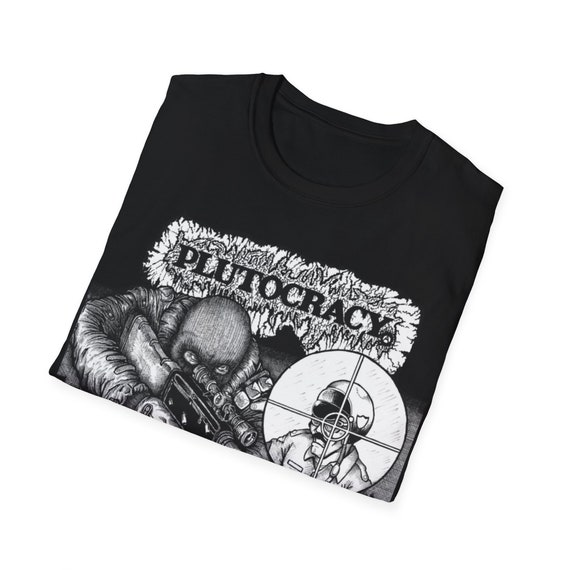 Plutocracy Sniping Pigz T-shirt Punk Grindcore Crust Hardcore