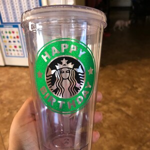 Custom Starbucks tumblers