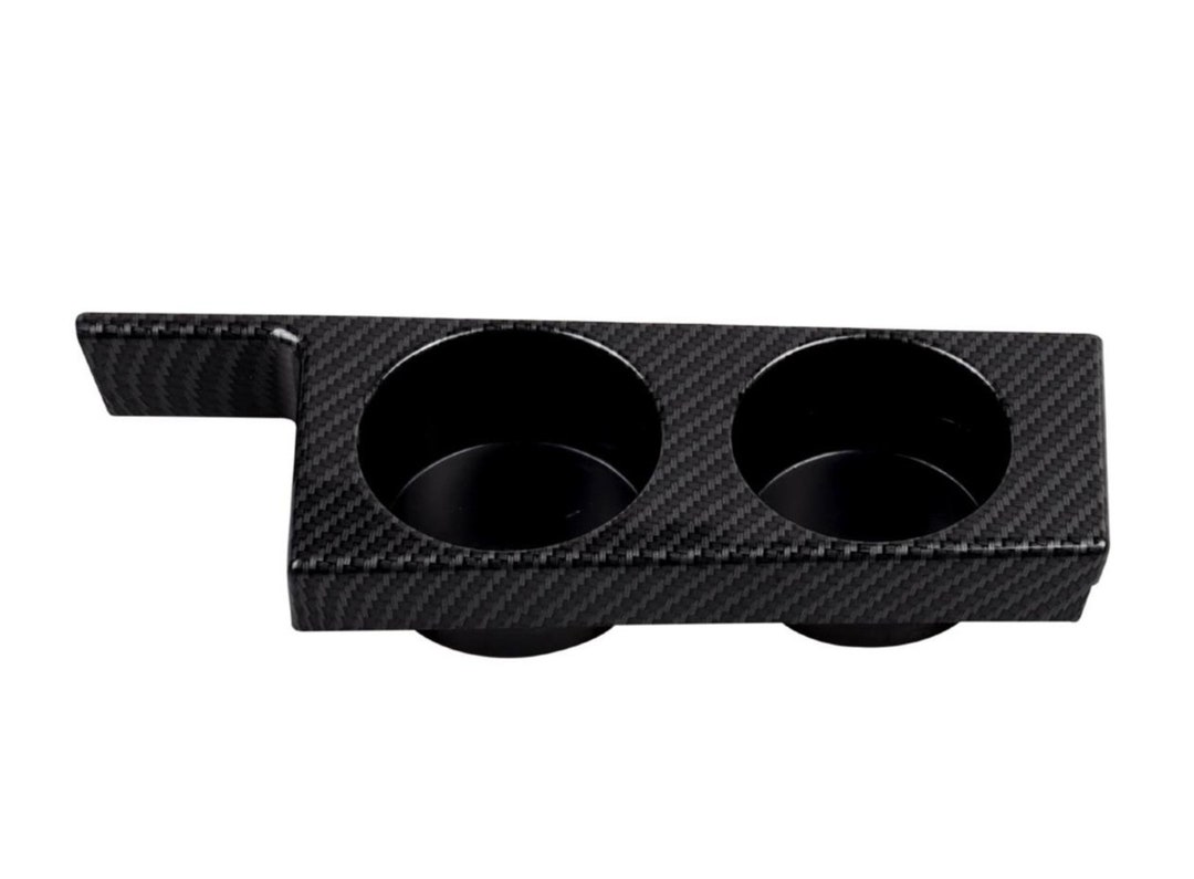 BMW E39 Cup Holder Wood Carbon and Black Options / BMW E39 5 Etsy