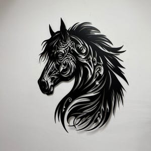 Horse Metal Wall Art