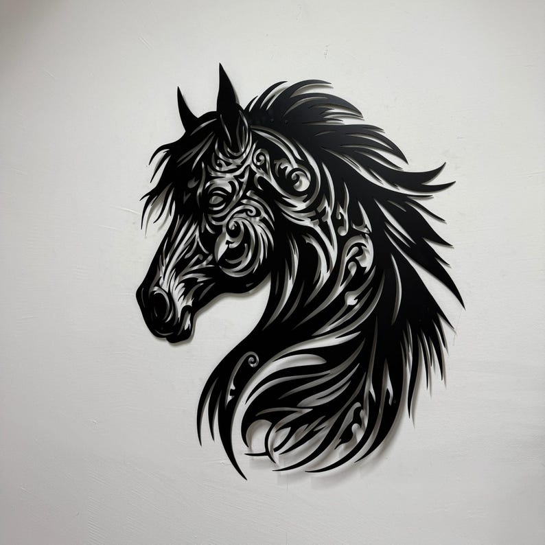 Horse Metal Wall Art