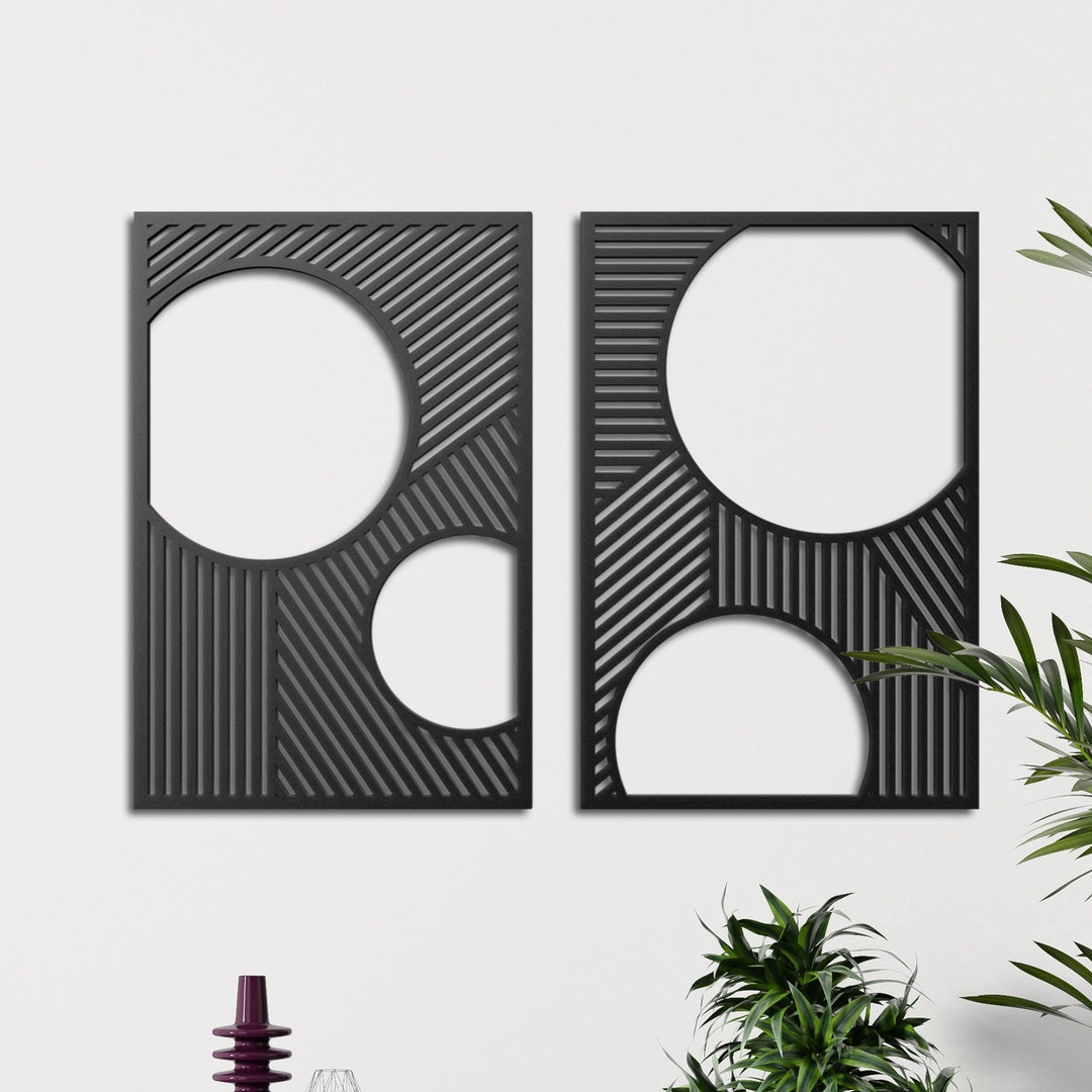 Vintage Poster Artwork, Mid Century Modern Metal Wall Art, Retro Metal Wall Decor, Midcentury