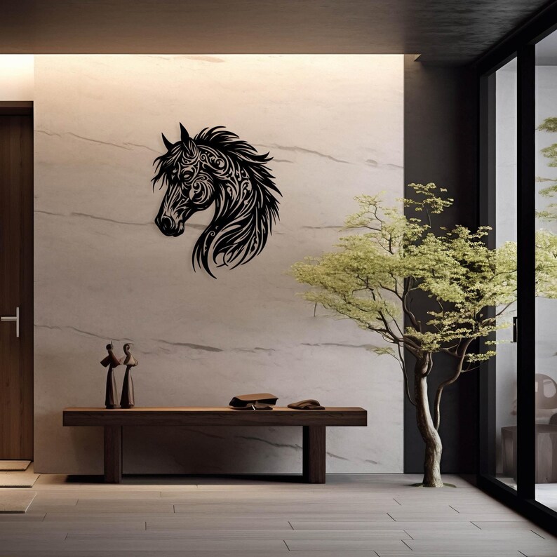 Horse Metal Wall Art