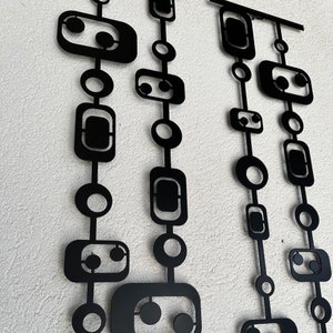 Mid Century Modern Metal Wall Art