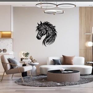 Horse Metal Wall Art
