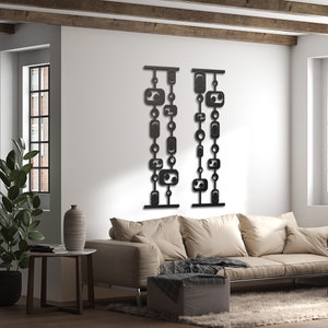Mid Century Modern Metal Wall Art