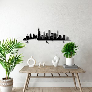 Chicago Illinois Skyline Wall Art