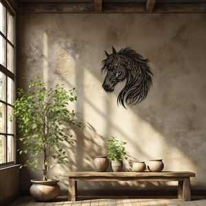 Horse Metal Wall Art
