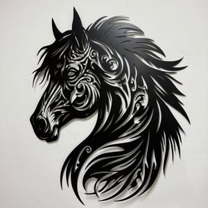 Horse Metal Wall Art