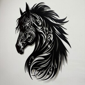 Horse Metal Wall Art
