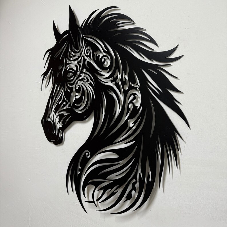 Horse Metal Wall Art