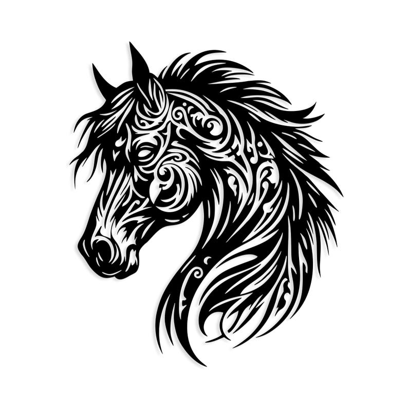 Horse Metal Wall Art