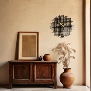 Modern Luxury Large Metal Wall Clock, Unique Clocks for Wall, Modern ...