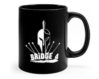 Bridge 4, Way of Kings, Kaladin Stormblessed, Brandon Sanderson - 11oz Ceramic Mug