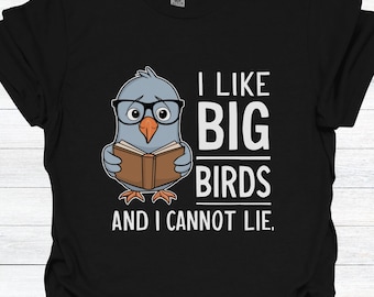 Nerdy Bird Watcher-T-shirt: grappig cadeau voor vogelliefhebber