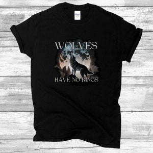 Wolves Have No Kings-T-shirt: uniseks T-shirt Robin Hobb Farseer Trilogy