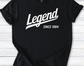 Personalized Legend Since [Year] T-Shirt: Custom Birthday Gift