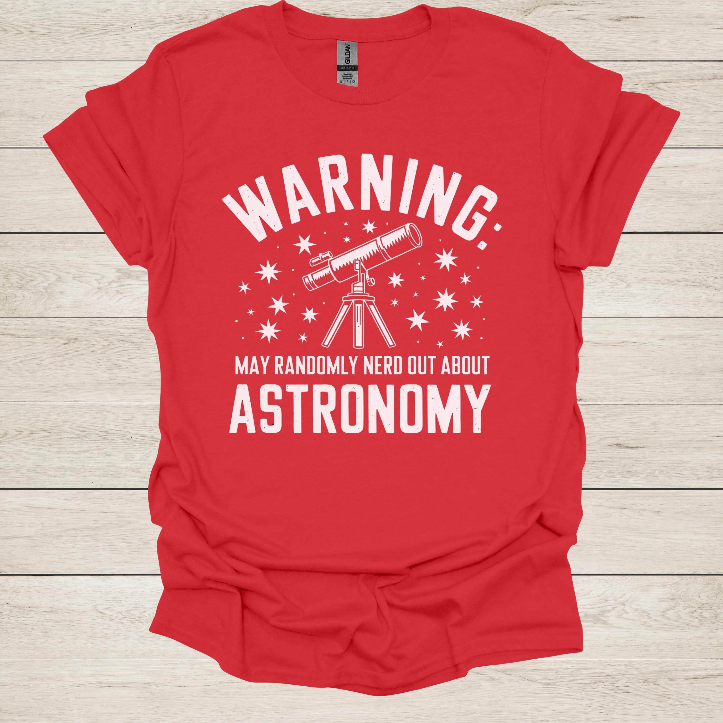 Funny Astronomy T-shirt: Nerd Out, Stargazer Gift - Etsy