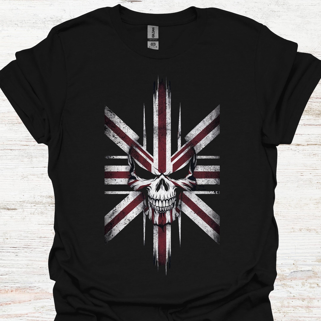 T-shirt Drapeau Pirate Albator, Tête De Mort Simple Et Os Croisés, image size:1080x1080