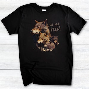 Robin Hobb, Pack We Are - T-shirt doux, cadeau idéal pour les amateurs de lecture, les noctambules, le Royal Assassin, la Fitz, la trilogie du Grand-voyage