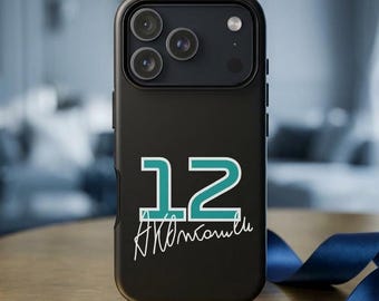 Kimi Antonelli Number 12 Phone Case, Racing Driver Signature Cover, Motorsport Inspired Protective Case