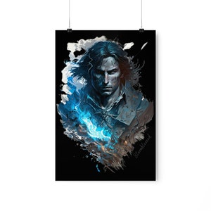 Stormblessed Poster, Kaladin Original Artwork - Premium Matte Vertical Poster