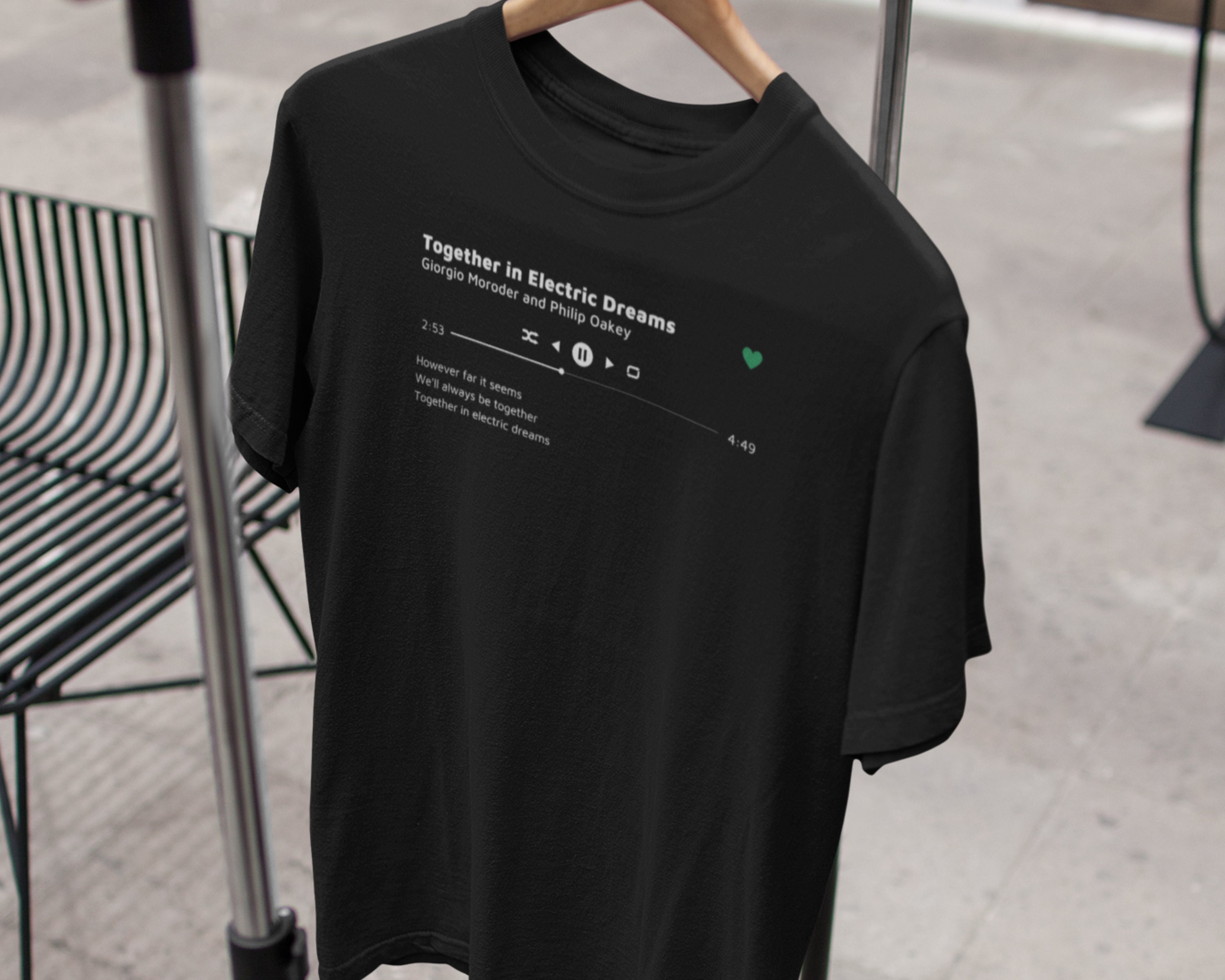 Personalized Song Lyrics Unisex Softstyle Tshirt Music Etsy UK