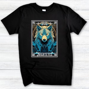 Nighteyes Tarot Shirt, Robin Hobb, Farseer Trilogy, Royal Assassin, Nighteyes TShirt