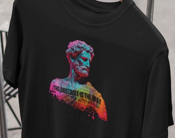 Marcus Aurelius T-Shirt: Stoic Philosophy, Motivational Quote