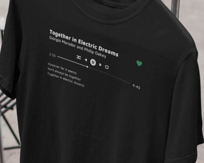 Personalized Song Lyrics Unisex Softstyle Tshirt Music Etsy